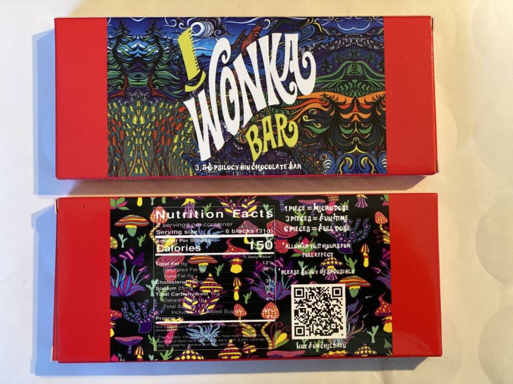 Wonka Bar Edible Shroom Edibles